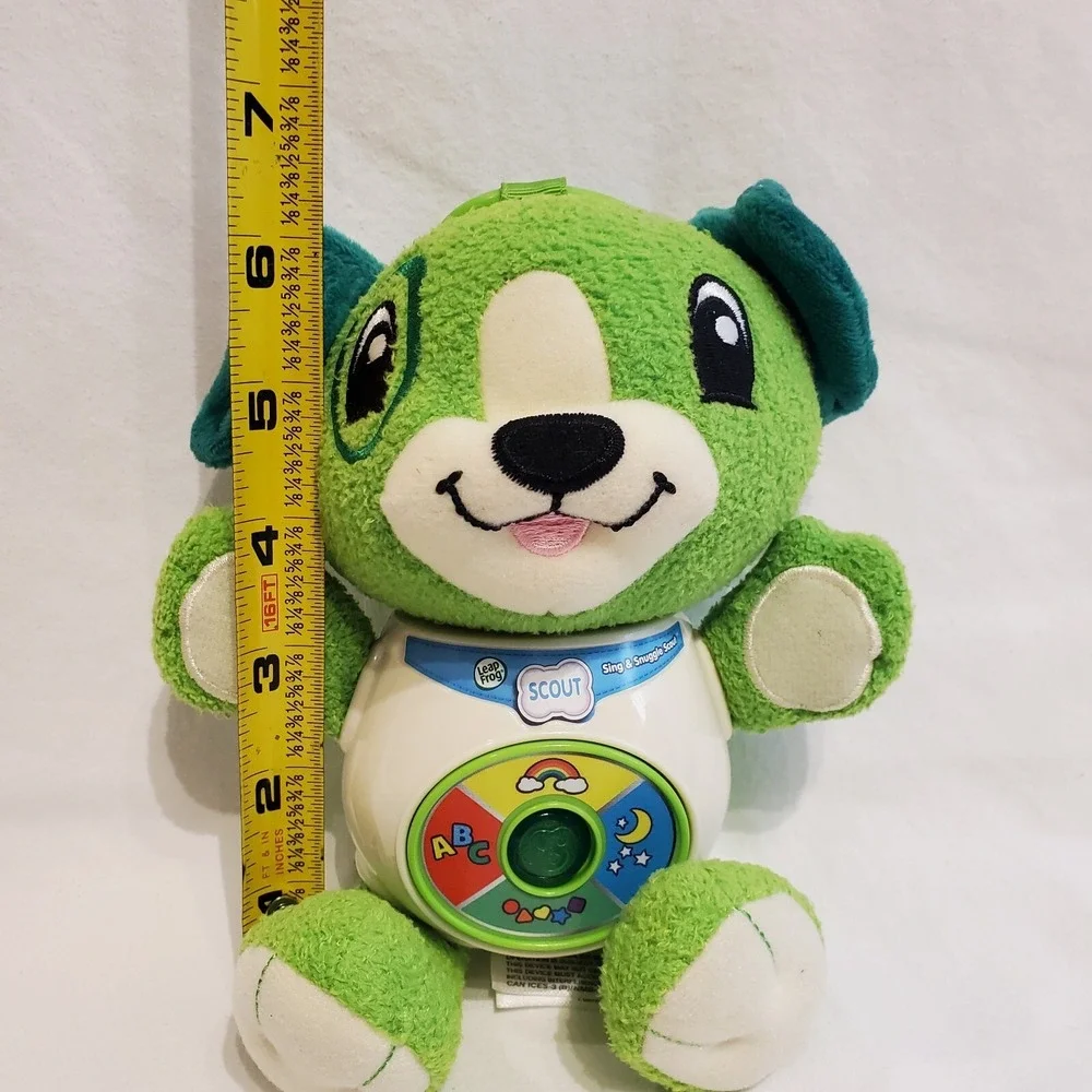 Leap Frog‎ Sing & Snuggle Scout Letters Numbers Shapes 2017 PreOwned See Video